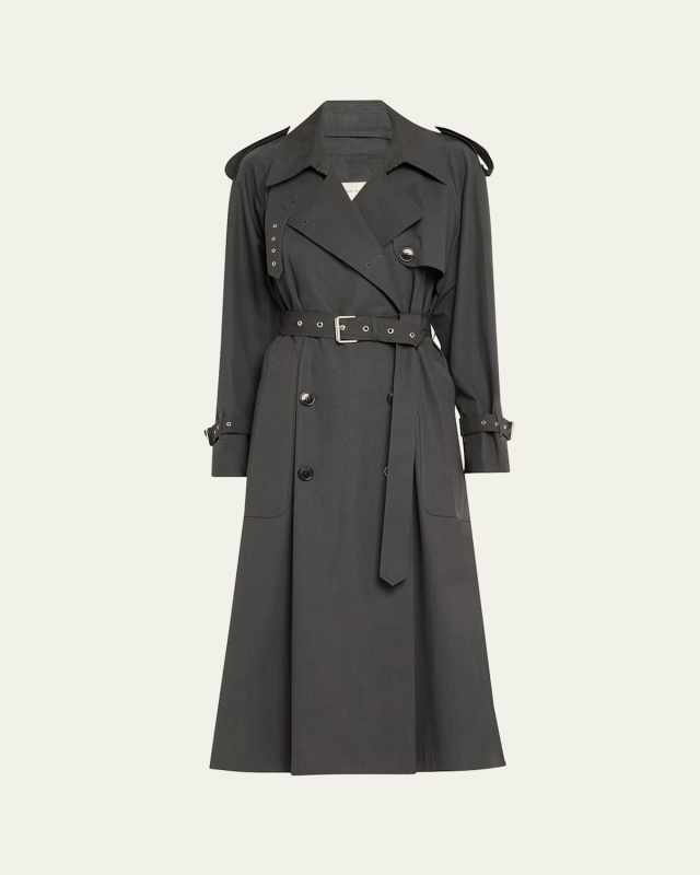 Risto Cotton Belted Trench Coat